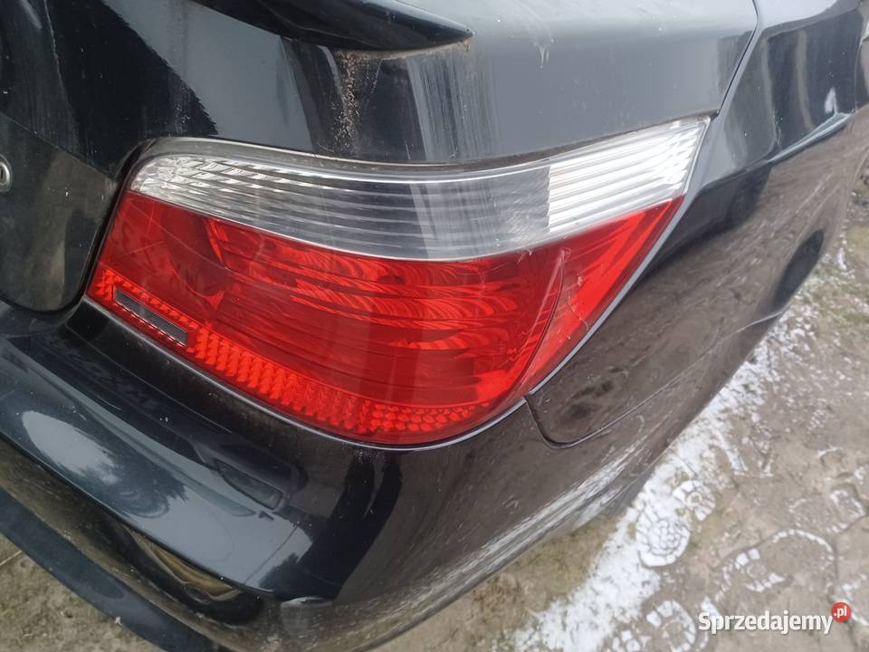 LAMPA TYŁ TYLNA LEWA PRAWA BMW E60 Części samochodowe