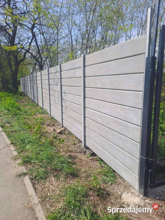 Ogrodzenia betonowe Poznań