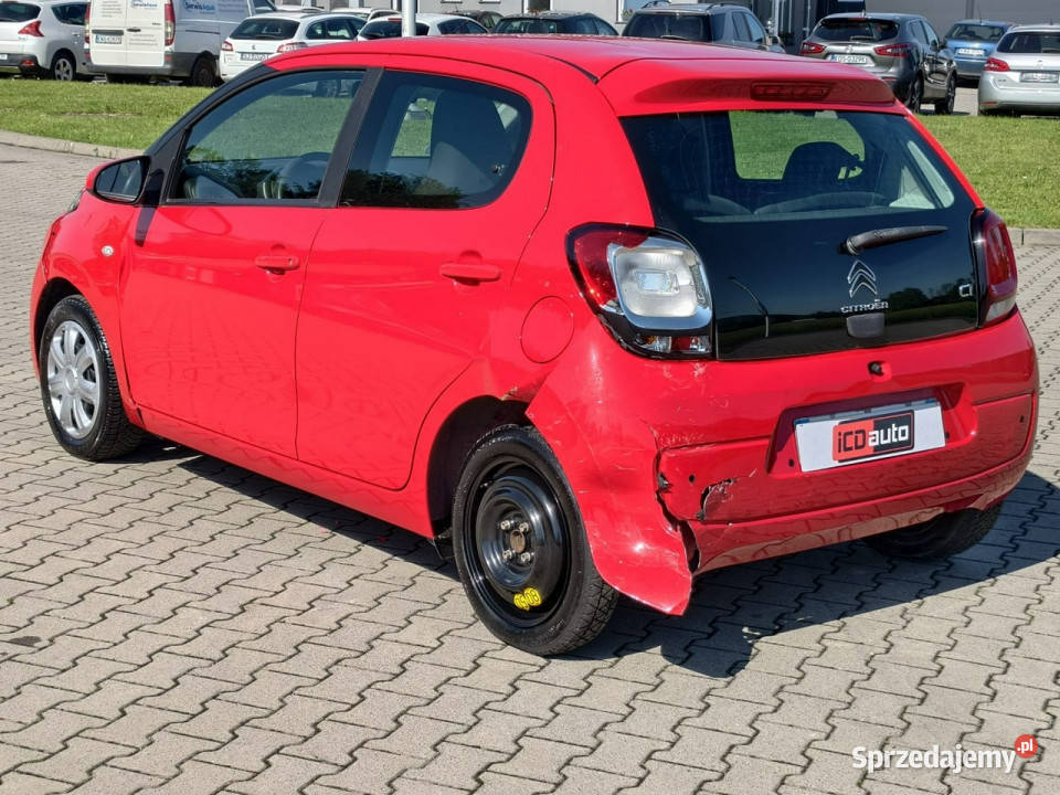 Citroen C1 10 benzyna 71 klimatyzacja ledyniski Kęty