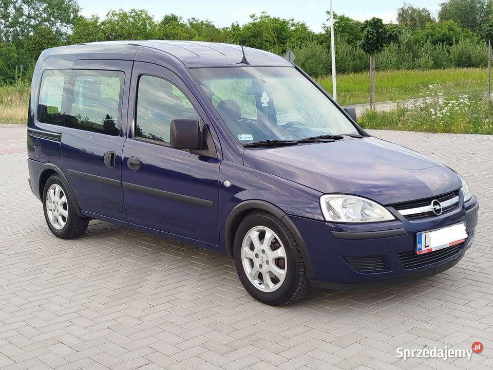 Opel Combo 13 CDTI 2006 zadbany 211 welurowa tapicerka