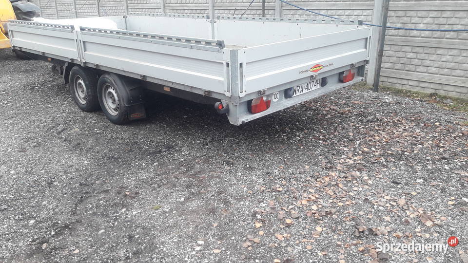 Laweta przyczepa Bockmann 2700 dmc Boeckman Iłża