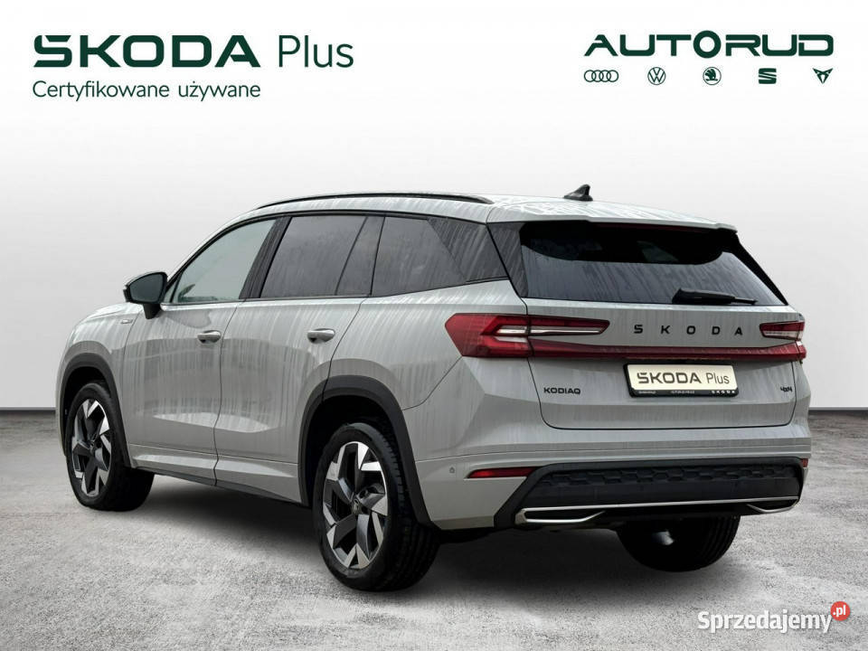 koda Kodiaq Sportline 20TDI 193 DSG 4X4 FV VAT23 czujnik parkowania Kielce