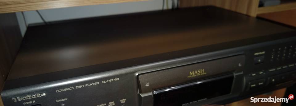 Technics SL 770D odtwarzacz CD pilot piękny Odtwarzacze CD i MD