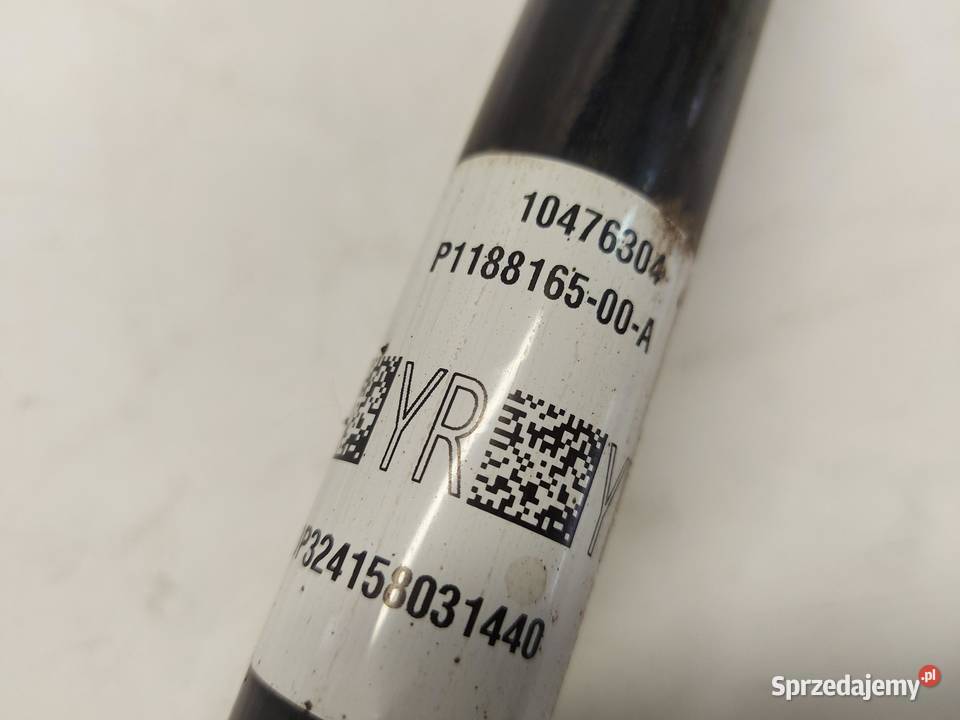 TESLA MODEL Y 2024r PÓŁOŚ LEWY PRZÓD 118816500A dolnośląskie sprzedam