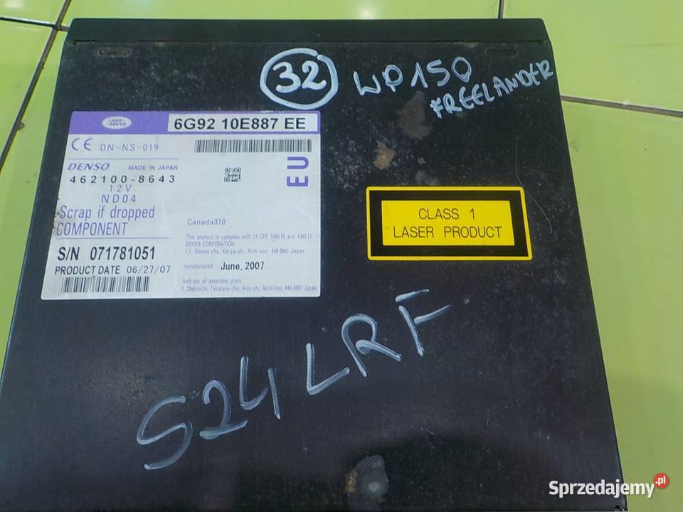 LAND ROVER FREELANDER II 22 TD4 07r 5D czytnik Wyposażenie wnętrza Suków