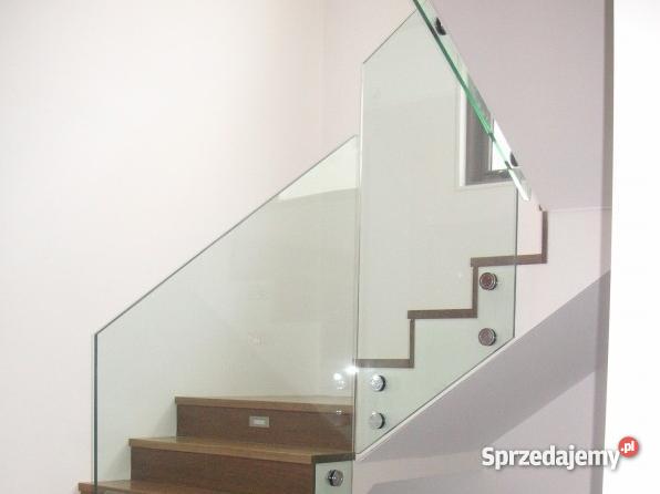 Balustrada szklana całoszklana balustrady Podłogi i schody małopolskie Gorlice