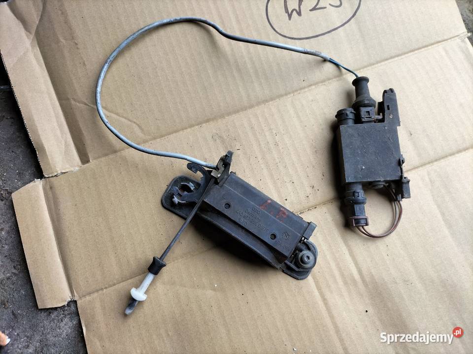 AUDI 80 B4 80B4 KLAMKA ZAMEK DRZWI LEWY PRZÓD osobowe lubelskie