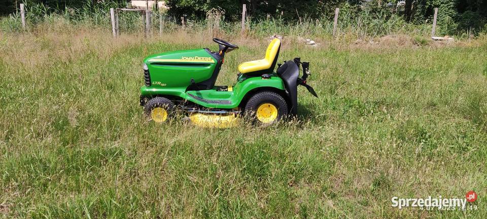 Kosiarka John Deere LTR 180 17 z Pługiem Czerwieńsk