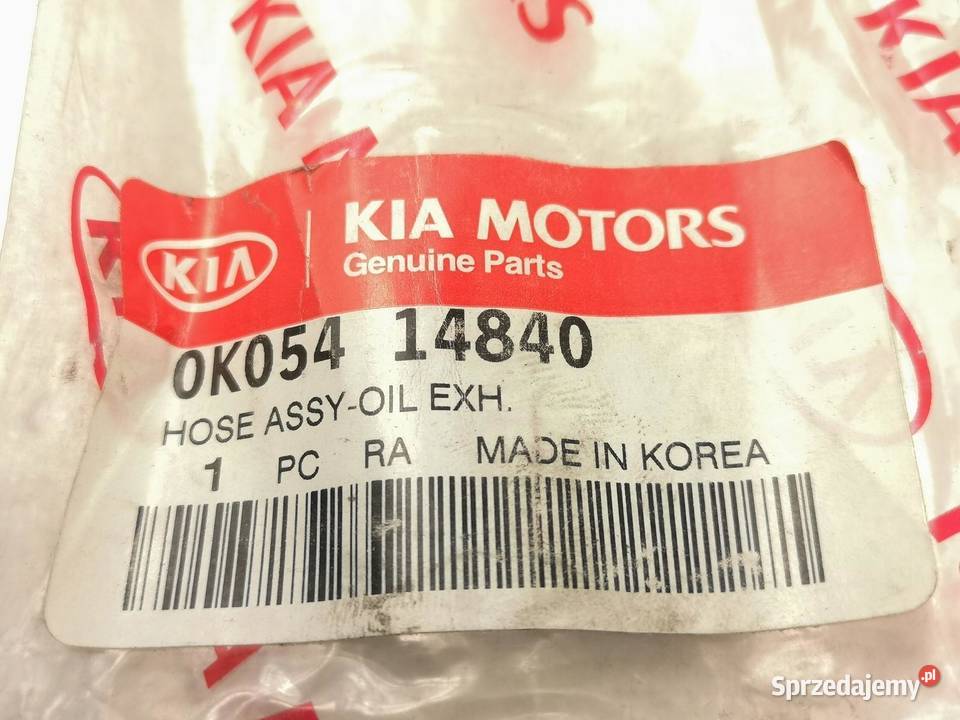 PRZEWÓD OLEJOWY KIA SPORTAGE 19951998 ORYGINAŁ