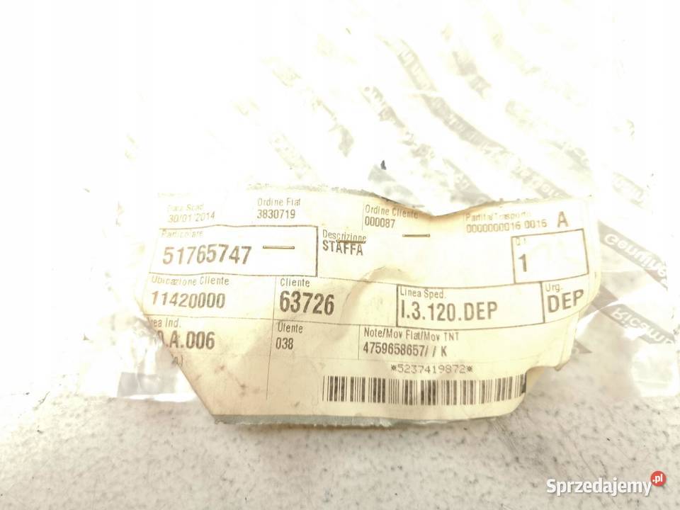 MOCOWANIE ZBIORNIKA CHŁODNICY FIAT GRANDE PUNTO lubelskie