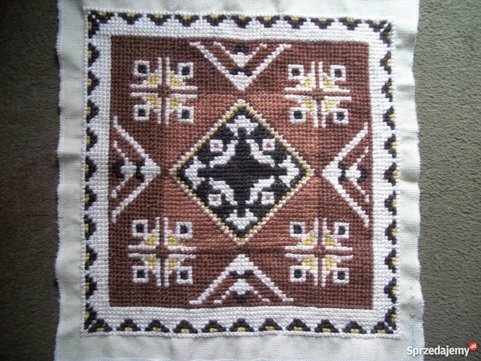wyszyta kanwa Przemyśl sprzedam