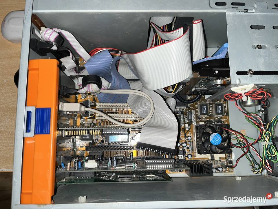 Zabytkowy komputer PC AT Pentium MMX 166MHz małopolskie Brzana sprzedam