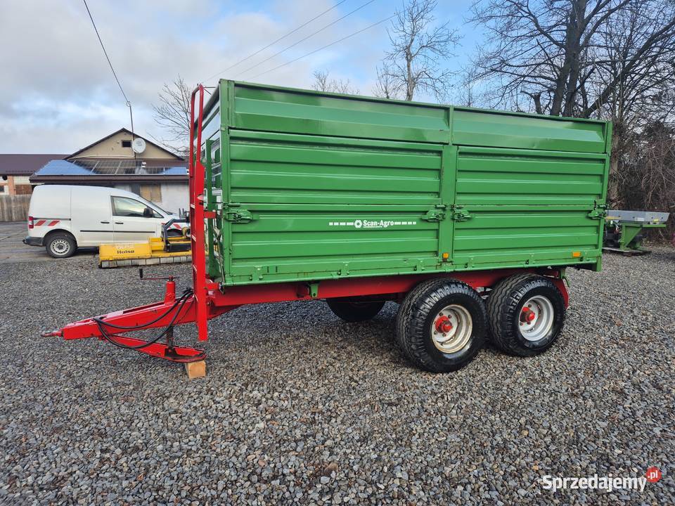 Przyczepa rolnicza wywrotka Polmot Warfama nieuszkodzony Żółkiew