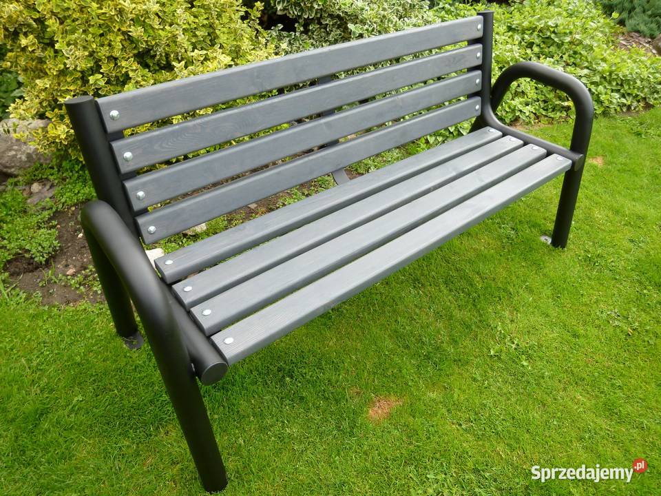 Ławak ogrodowa Future czarny Kępno