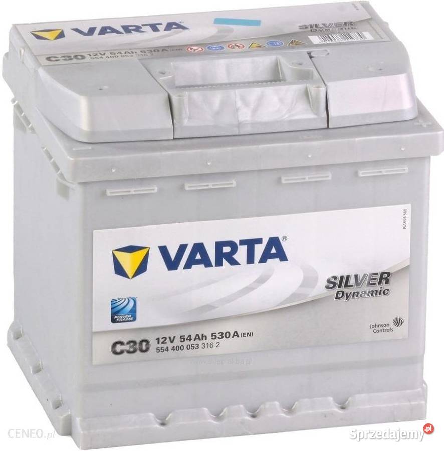 Akumulator VARTA Silver Dynamic C30 54Ah 530A Starogard Gdański sprzedam
