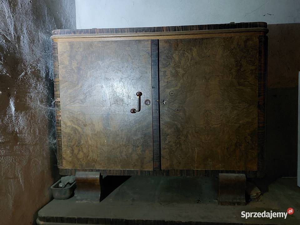 Komoda kpl Art deco lata 3040 xx w Orzech Koziegłowy