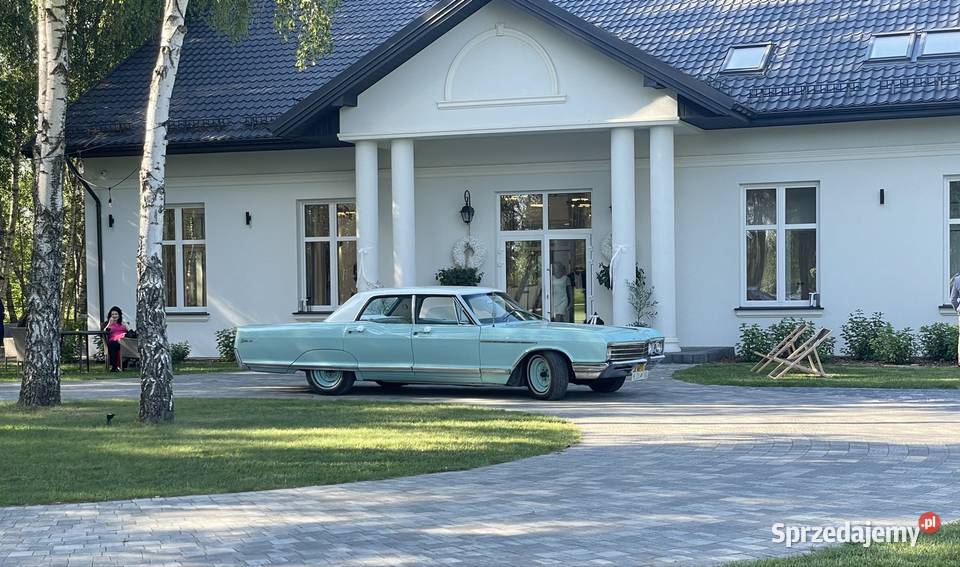 Auto do ślubu wesele Buick Electra1966 Mercedes Wynajem pojazdów