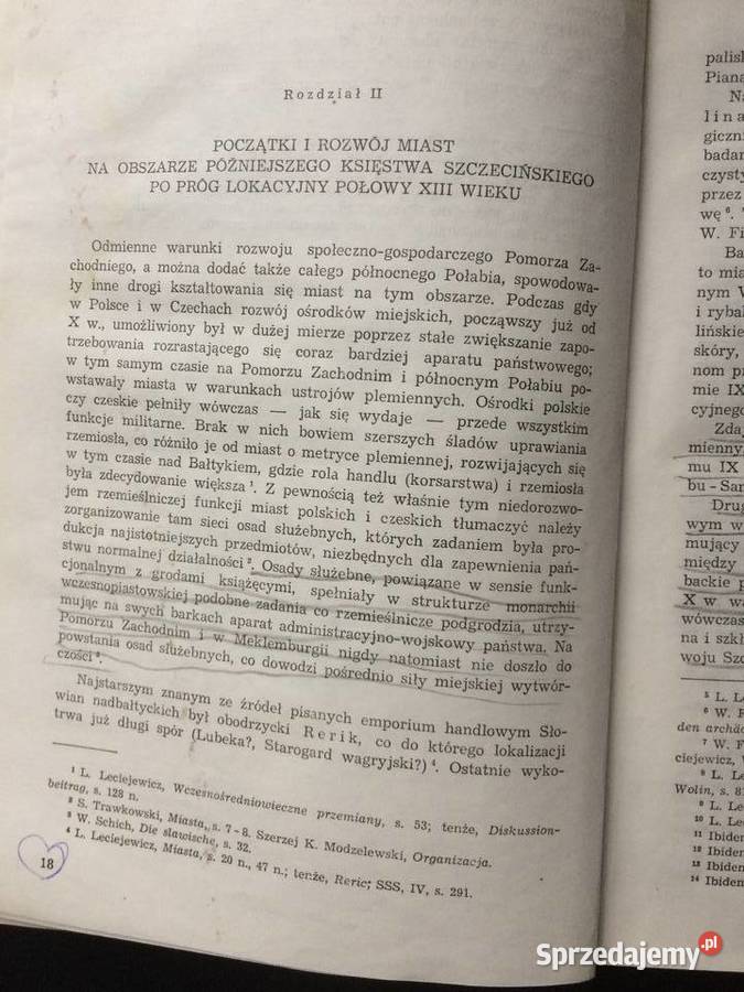 186 Miasta Księstwa Szczecińskiego Do Połowy zachodniopomorskie Szczecin