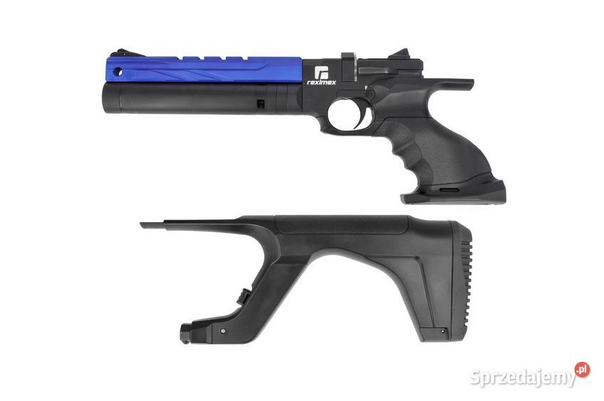 Pistolet wiatrówka PCP Reximex RP BLUE 55 Trzcianka