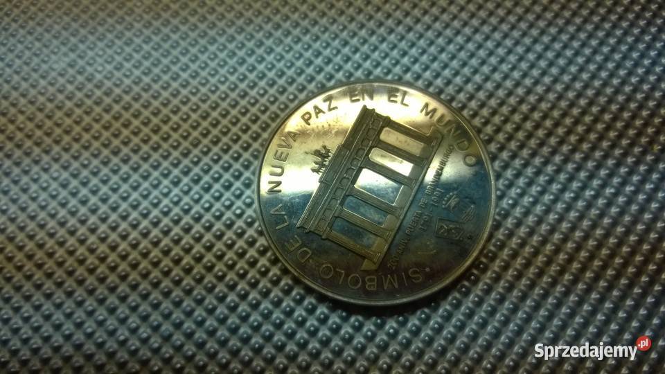 MONETA Gwinea Równikowa 1000 franków 1991 Numizmatyka Warszawa