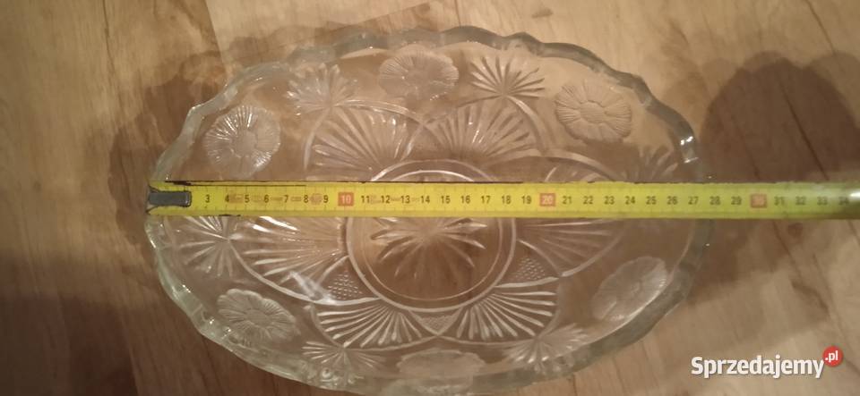 Kryształowy półmisek dolnośląskie Świdnica sprzedam