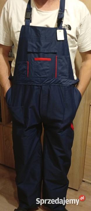 Spodnie robocze ogrodniczki Canvas Nowe