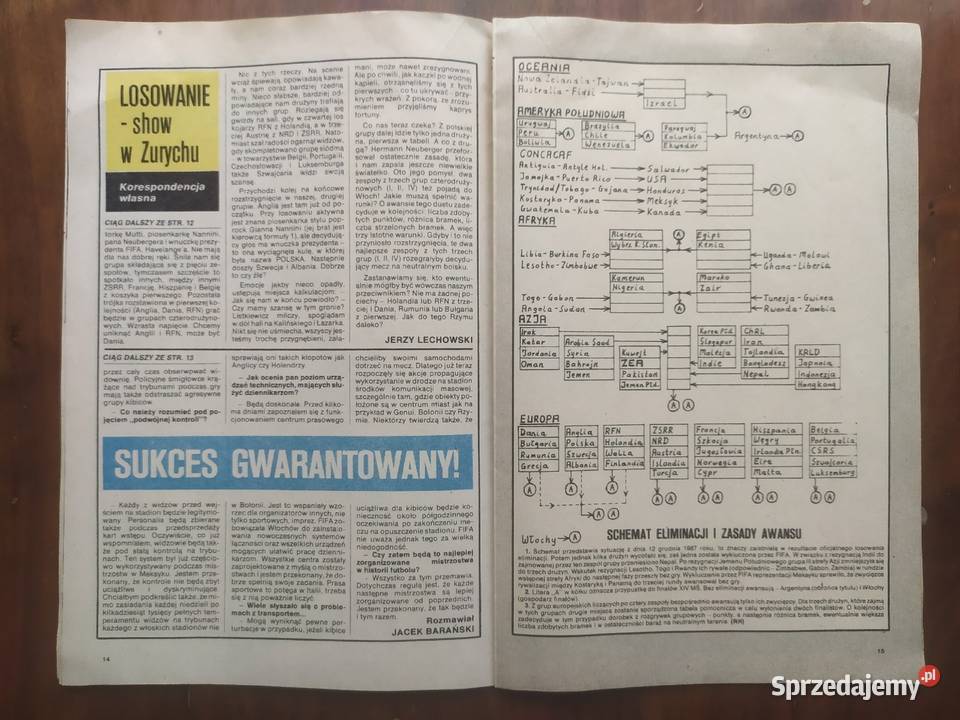 Skarb kibica ITALIA 90 Łódź