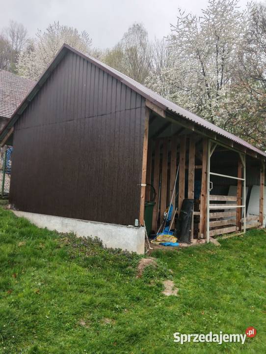 Wiata do przeniesienia 10x4 z drzwiami przesuwanymi