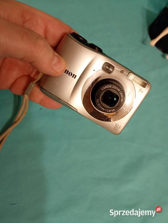 Ładny Canon A1200 Zasilany z 2 paluszków sprzedam
