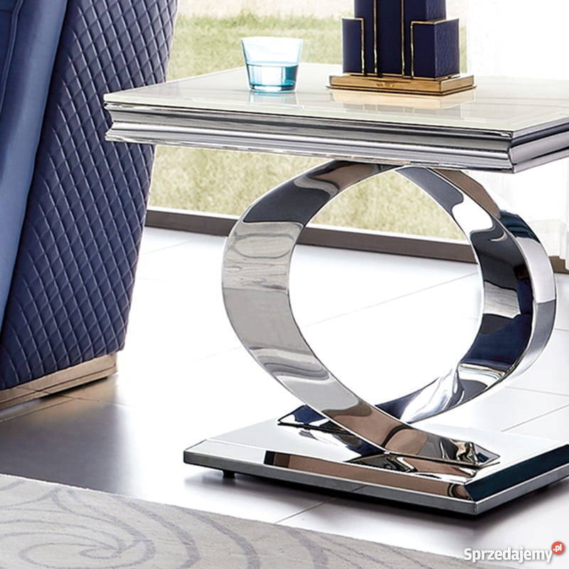 Stolik kawowy glamour Buffalo 60x60x58 blat Warszawa