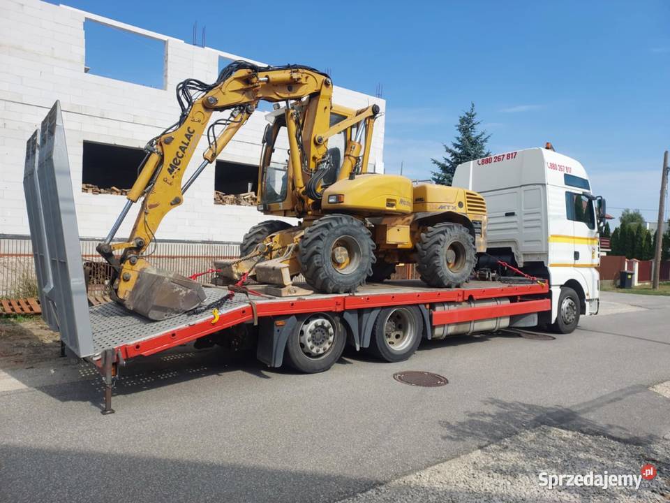 Laweta ŹWIERNIK Pomoc Drogowa Transport maszyn