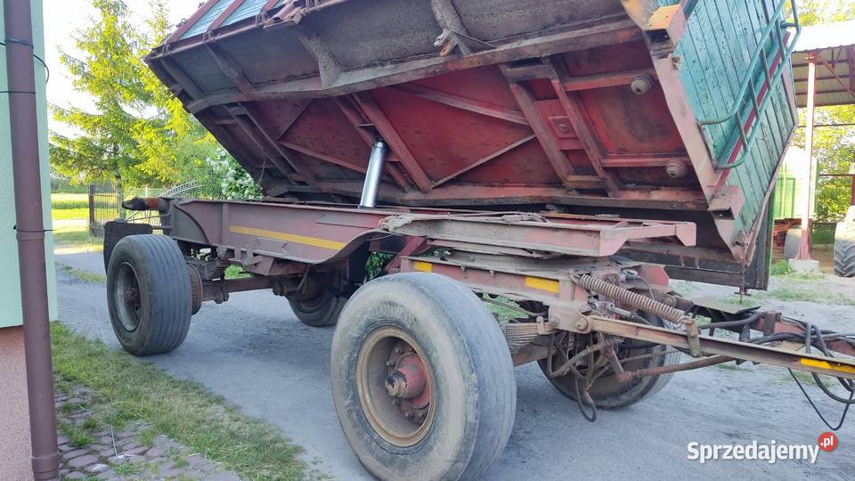 przyczepa wywrotka 2 stronna 18 ton 3 stronna 16 nieuszkodzony Chełm