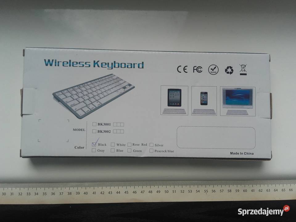 Klawiatura BT bezprzewodowa Android Windows iOS kujawsko-pomorskie Bydgoszcz