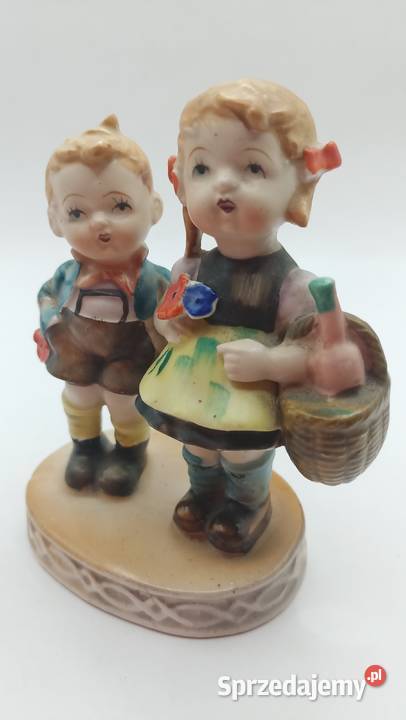 Figurka porcelana Dzieci brat i siostra Japonia Zamość