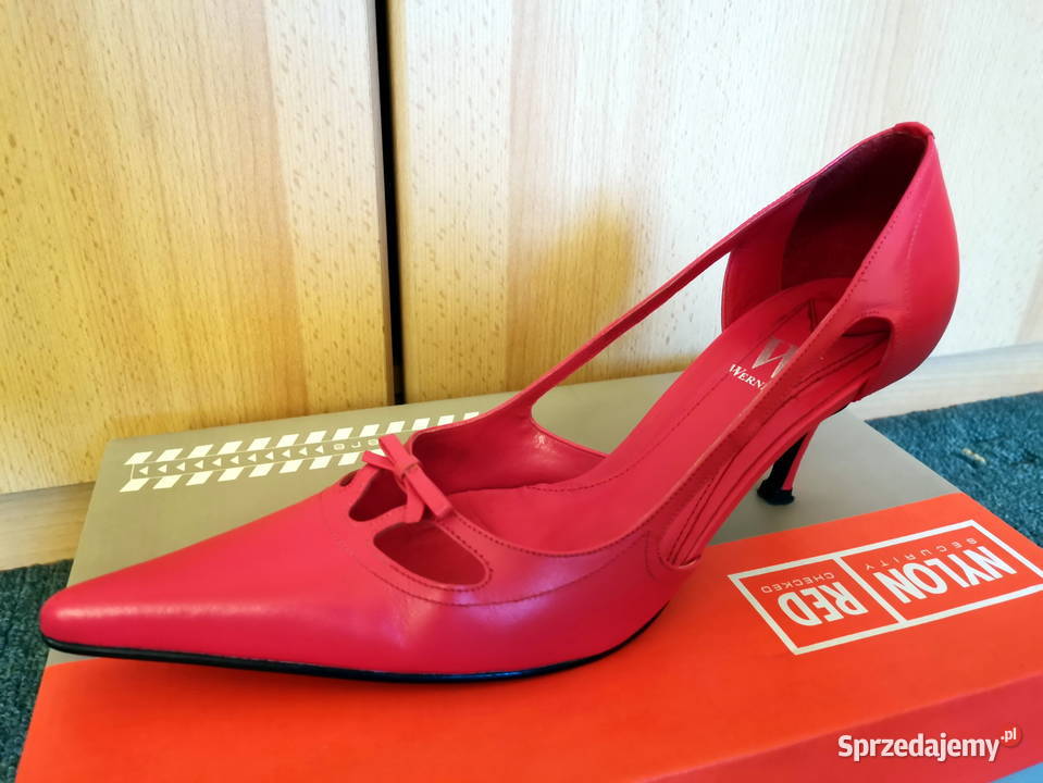 Szpilki czerwone WERNER Lublin