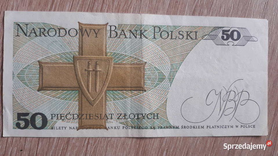 50 złotych 1 XII 1988 r seria HW Konin