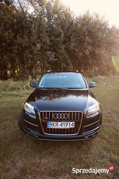 Audi Q7 30 tdi quattro piękna bogato wyposażona radio podkarpackie