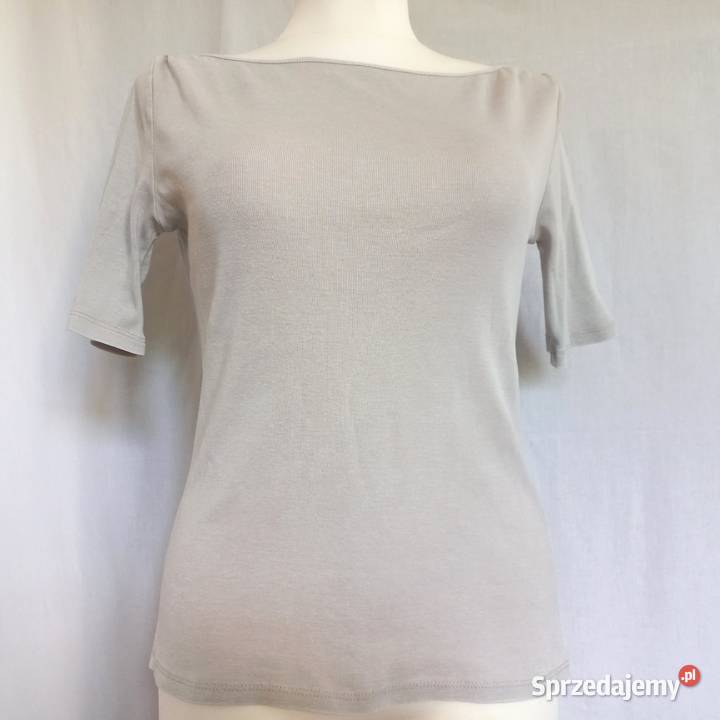 Bluzka beżowa Tshirt Krótki Rękaw r 38 Zara Bluzki i koszule Białystok sprzedam