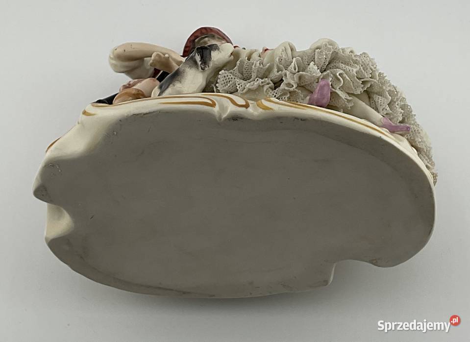 Antyczna porcelana koronkowa UNTERWEISSBACH Kraków