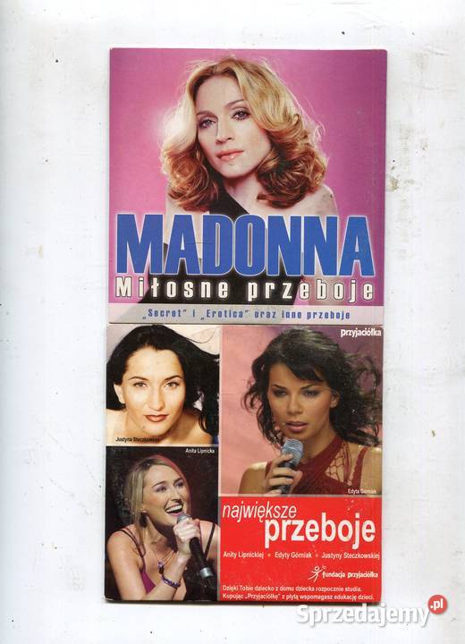 Madonna Miłosne przeboje Największe przeboje 2 Kultura i Rozrywka Szczecin sprzedam
