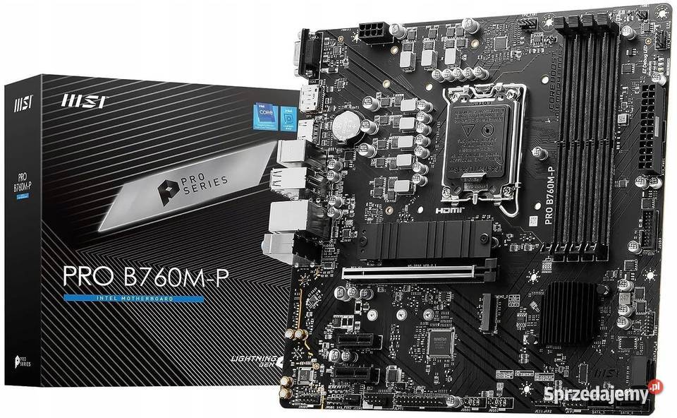 Nowa Płyta MSI PRO B760MP B760 DDR5 SATA3 M2 Bydgoszcz