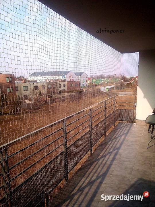 Siatka ochronna na balkon przezroczysta bez Pozostałe Dla zwierząt