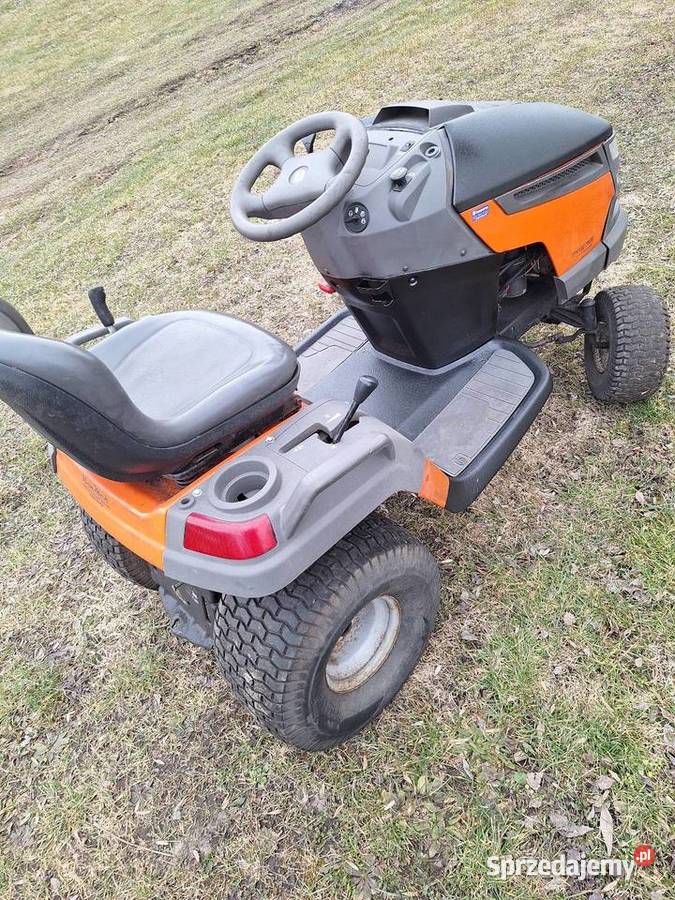 traktorek bez kosiska Husqvarna 15 2 cylindy Reszel
