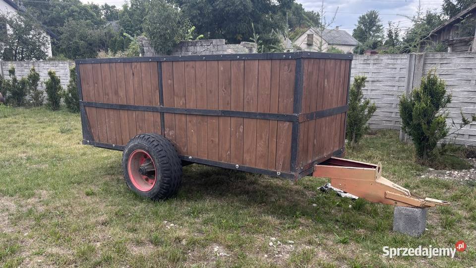 Przyczepa dwukółka klatka Jaronowice