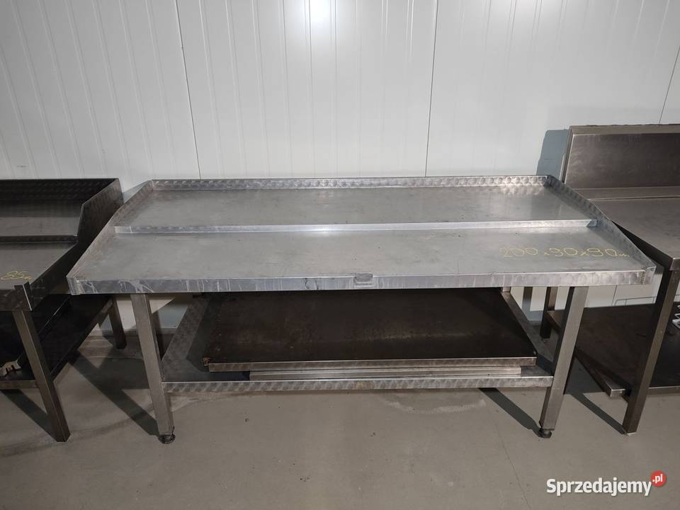 Stół roboczy nierdzewny 2000 x 900 x 900 mm Niedźwiedź sprzedam
