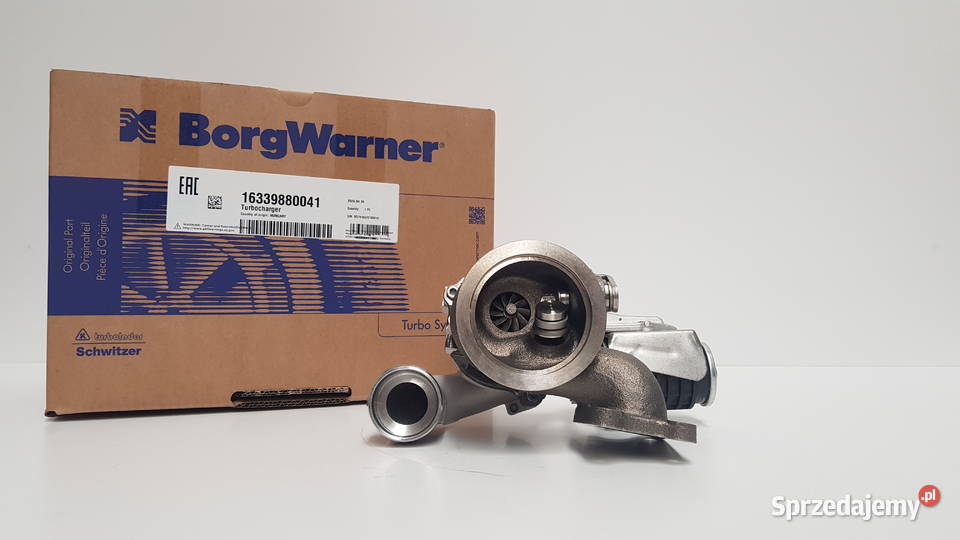 Nowa turbosprężarka BorgWarner KKK 16339880041 mazowieckie Siedlce