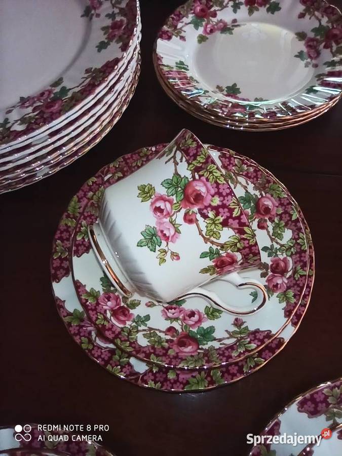 talerzyk deserowy Royal Paragon Olde English Gdańsk