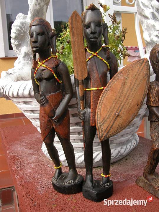 rzeźby afrykańskie parka lubuskie Gorzów Wielkopolski