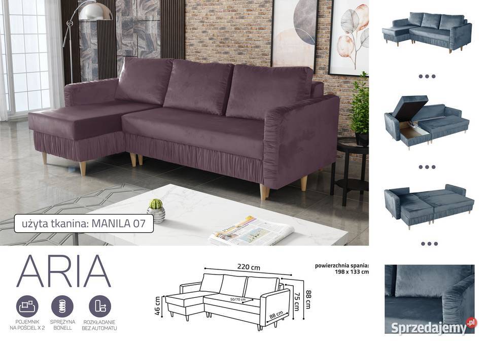 Narożnik Aria Wieruszów