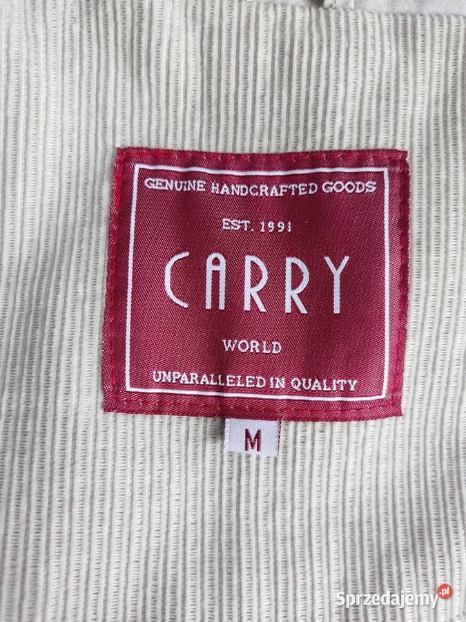 Marynarka sztruksowa Carry męska beżowa Głuchołazy